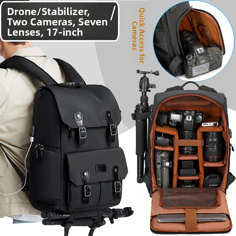 Drones - Zaino professionale per fotocamera DSLR, borsa