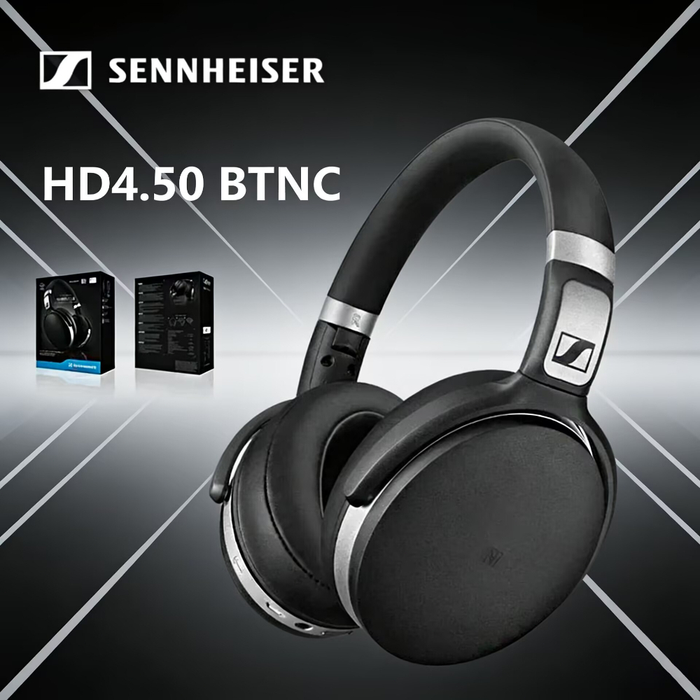 Anc Wireless Over Ear Headphones - Cuffie Bluetooth Over-Ear Sennheiser HD 4.50