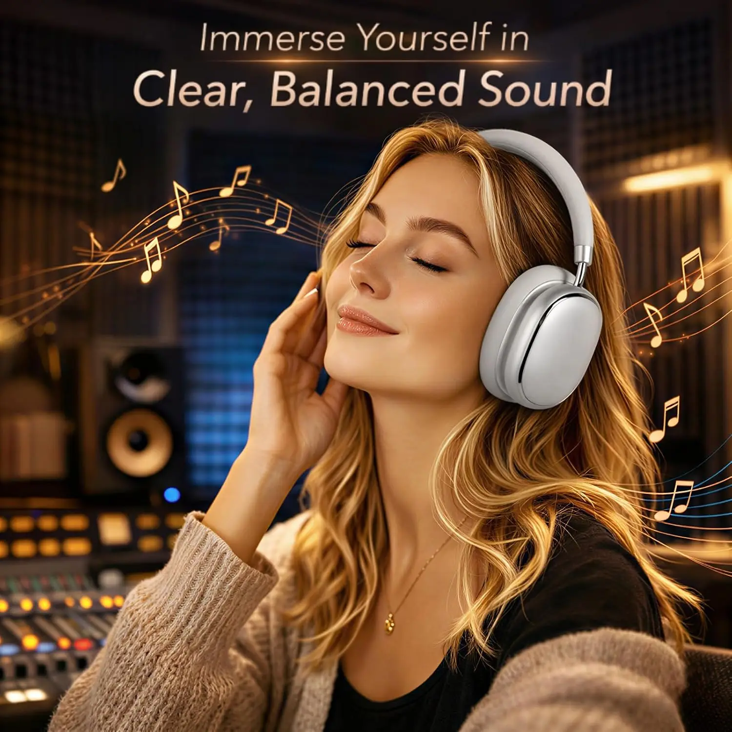 Cuffie Wireless Over-Ear con C - Anc Wireless Over Ear Headphones recensione e prezzo