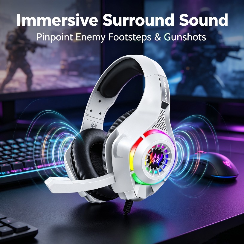 Cuffie da Gaming Cablate con M - Gaming Headset With Mic Rgb recensione e prezzo