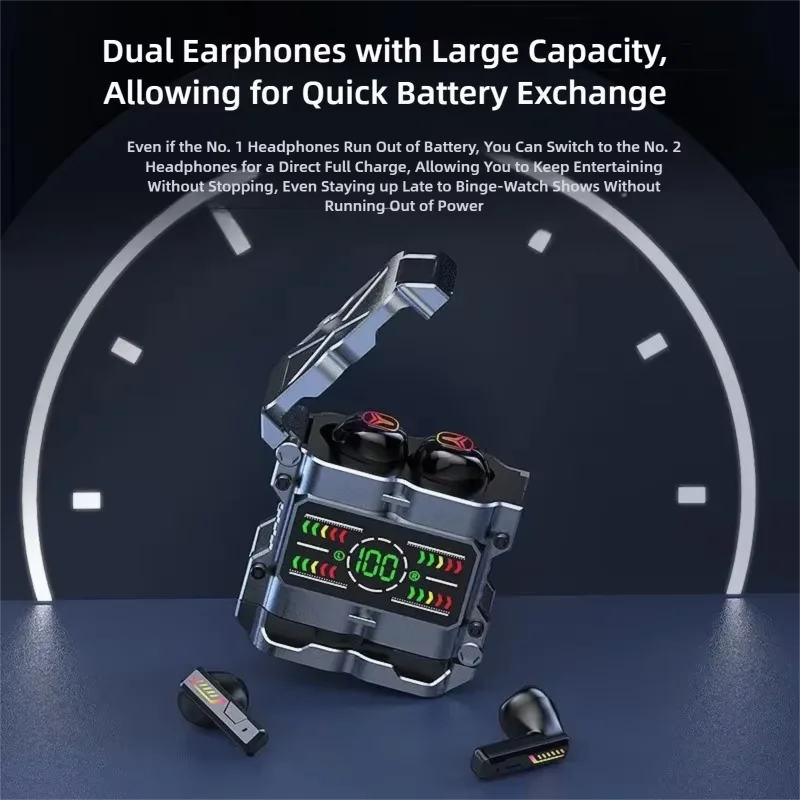 Auricolari Gaming Mecha TWS Bl - Gaming Headset With Mic Rgb recensione e prezzo