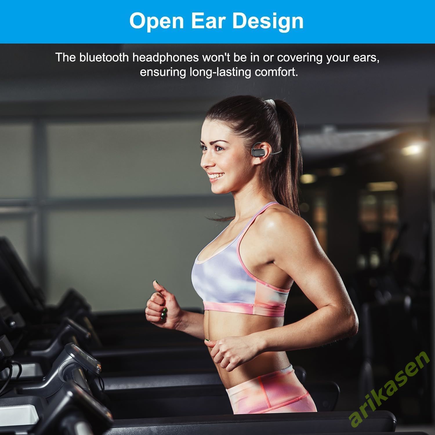 Cuffie Bluetooth con microfono - Open Ear Air Conduction Headphones recensione e prezzo